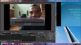 Cara Presentasi Power Point dengan OBS