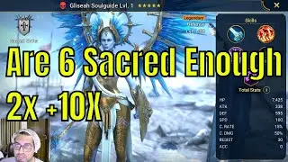 F2P - 6 Sacred Pull 2X + 10X Sacred Chance - Raid Shadow Legends (Hindi)