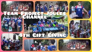 4th Year of GIFT GIVING/OUTREACH PROGRAM OF TEAM PROJECT JOULES CHANNEL PART 1