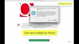 Demonstration of Lloyd's Q Sort Tool