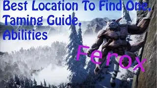 How To Tame A Ferox - Ark Survival Evolved (Genesis: Part One) - Taming + Common Spawn Location