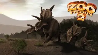 Xenoceratops Exhibit Speed Build - Zoo Tycoon 2
