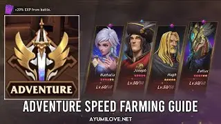 Ayumilove Adventure Speed Farm Guide #1 (1 minute) | Awaken Chaos Era