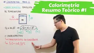 Termologia | Calorimetria - Parte I (RESUMÃO)