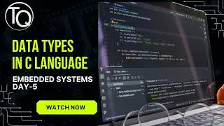 C Data Types Explained for Beginners | signed vs unsigned, Memory Size | Embedded Systems Day 5