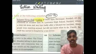 ENGLISH LETTER WRITING| IMPORTANCE OF ROAD SAFETY| English LETTER-WRITING