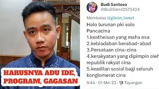 Disebut Turunan PKI, Gibran : Isu PKI Terbukti 2x Kalah ❗️