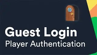 Simple & easy authentication with Guest Login - Player Authentication - Learn with LootLocker