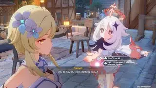 LUMINE LOVES PAIMON Genshin Impact CUTSCENE