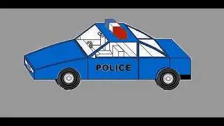 SUPER HERO COPS VS STORE ROBBERS by RALPH JAGUAR