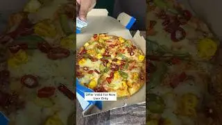 ₹70/- Ka Dominos Pizza 😱😳🤯 #dominos #ad