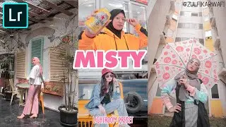 Misty Lightroom preset | Free Download XMP & DNG | Tutorial edit foto Misty di aplikasi lightroom