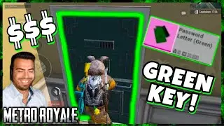 GREEN KEY CARD SEE WHAT'S INSIDE!! | PUBG MOBILE METRO ROYALE