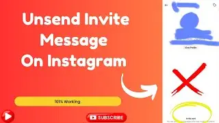 How To Unsend Invite Message on Instagram | Delete Instagram Message | Delete Invite Sent Instagram