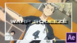 smooth zoom out warp squeeze | after effects