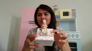 Personalizados de luxo/ Caixa  cenário/ Festa Confeitaria / #Diovannafaz3