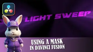 CC Light Sweep in DaVinci Fusion 2025 (Mask Method)