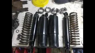 Complete Assembly of a JAWA Shock Absorber