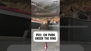 CM Punk Shared a Video While Under the Ring😵‍💫