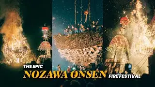 Experience the Spectacular Nozawa Onsen Fire Festival 2023