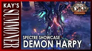 PoE 3.16 - Demon Harpy vs Maven & Mino - Pure Spectres - Spectre Showcase - Scourge League
