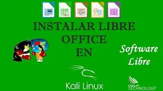 Installing LibreOffice on Kali Linux 2020 | Free Software