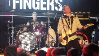 Stiff little fingers barbed wire love Dublin 2014
