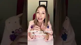 Cuando quieras decir algo negativo. Manera fácil de hacerlo. Sígueme en IG y TikTok @yuly.GiraldoG