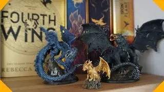 Fourth Wing Dragons -  I madeTairn, Sgaeyl, and Andarna