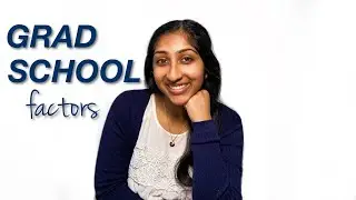factors to consider when applying and choosing a GRAD SCHOOL PROGRAM || Tips and Advice