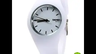 Кварцевые часы Skmei 9068 (белые)