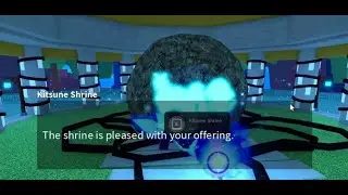Doing kitsune shrine hunt in blox fruit with none!