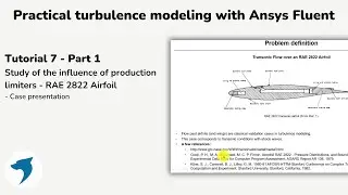 Turbulence modeling with Ansys Fluent | Production limiters - RAE 2822 Airfoil - Part 1