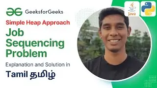 Job Sequencing Problem : GeeksForGeeks in Tamil (தமிழ்) | POTD 9th August 2024