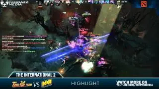The International 2 - Na`Vi vs TongFu Epic Fight