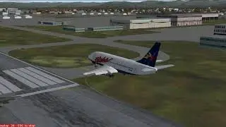 Pouso 737-200 Aloha FS2004