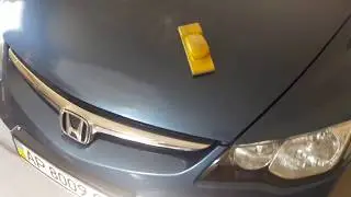 хонда сивик покраска капота