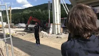 Porträtaufnahmen mit Dimitrij Nazarov und mit Zimbo