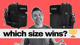Built for Athletes Backpack: 25L vs 45L | Which Size Should You Choose?