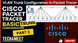 VLAN & Trunk Link ERROR? CCNA Step-by-Step Fix in Packet Tracer (Hindi) | Packet Tracer Tutorial