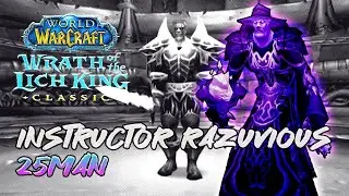 Shadow Priest vs Instructor Razuvious 25M | Wrath of the Lich King Classic
