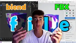 How to Export an FBX file from Blender | For Amateur Programmers