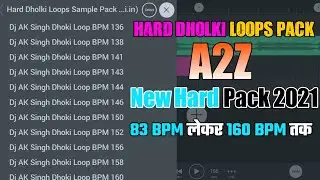 Hard Dholki Loops Sample Pack 2021| A to z New hard Dholki pack | Dholki loops pack 2021 download