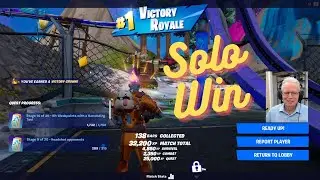 Solo Victory Royale (Did not even need the inventory I collected)