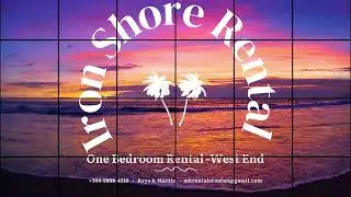 Ocean & Sunset View - Roatan Vacation Rental in West End - Ground Floor Iron Shore
