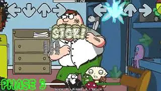 Pibby Family Guy ALL PHASES | Friday Night Funkin' Darkness Takeover | FNF Mods