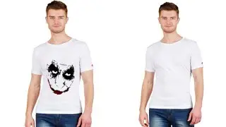 How to put Joker images On T Shirts Picsart Editing |Ak07