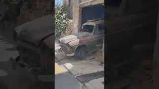 Abandoned Hillman Minx neglected since the 1970s, extracted and running after 50+ years in #malta