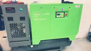 Boge Solidscrew 7BDR 270L Screw Air Compressor Install & Commissioning - February 2021
