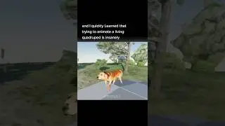 I made a 'dog' with procedural generation 